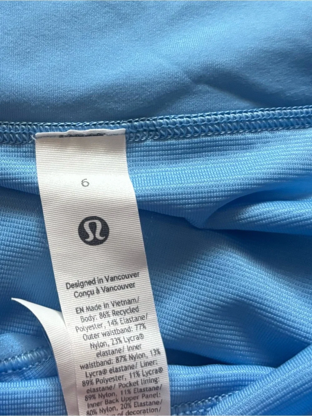 Lululemon Speed Up High-Rise Lined Short 2.5
